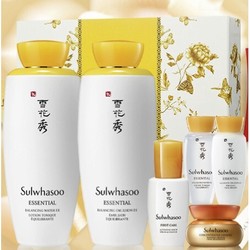 Sulwhasoo 雪花秀 滋盈肌本润颜水乳套装（水125ml+乳125ml+乳15ml+水15ml+精华8ml+面霜5ml）