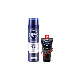 NIVEA 妮维雅 男士刮胡泡 200ML