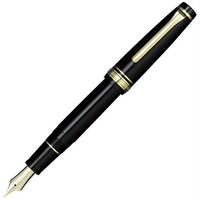 Prime会员：SAILOR 写乐 ProfessionalGear大型平顶21K钢笔  细字F尖 11-2036-220 黑金