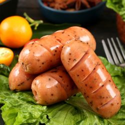 福瑞达烤肉肠10支原味10支黑椒