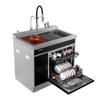 凯歌X11集成水槽洗碗机10套大容量一体嵌入式厨电自动家用柜消毒