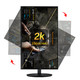 SAMSUNG 三星 F27T700QQC 27英寸2K直面IPS三边微边框显示器专业设计绘图hdmi家用台式高清液晶电脑屏幕32电竞4K游戏24