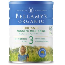 BELLAMY'S 贝拉米 有机奶粉3-4段900g/罐