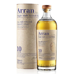 Arran 艾伦 10年 苏格兰单一麦芽威士忌46%vol 700ml