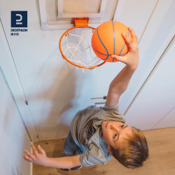 decathlon迪卡侬挂式篮球框室内篮板儿童迷你小篮框家用宿舍训练扣篮
