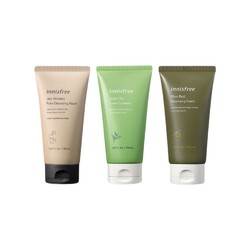 innisfree 悦诗风吟 洁面乳套装（火山岩150ml+绿茶70ml+橄榄油150ml）