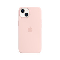 Apple 苹果 iPhone 13 MagSafe 硅胶手机壳 灰粉色