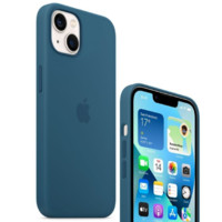 Apple 苹果 iPhone 13 MagSafe 硅胶手机壳 深邃蓝色