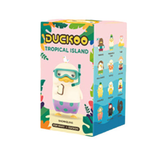 POP MART 泡泡玛特 DUCKOO-热带岛屿系列 盲盒 单盒