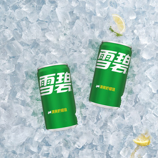 Sprite 雪碧 汽水 清爽柠檬味 200ml*24罐 迷你罐