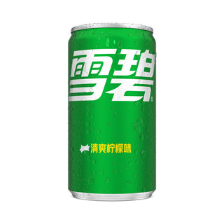 Sprite 雪碧 汽水 清爽柠檬味 200ml*24罐 迷你罐