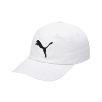 PUMA 彪马 ESS Cap 中性运动棒球帽 052919-02 白色 F码