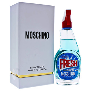 美国直邮Moschino莫斯奇诺清洁剂酷爽女士香水EDT50/100ml花果香