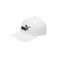 PUMA 彪马 ESS Cap 中性运动棒球帽 052919-10 白色 F码