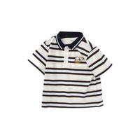 balabala 巴拉巴拉 甜心水手系列 208222117114-00481 男童T恤 蓝白色调 100cm