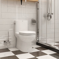 American Standard 美标 圆悦系列 CCAS1836 连体式马桶 305mm坑距 侧按冲水款