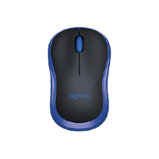 logitech 罗技 M185 2.4G无线鼠标 1000DPI 蓝色