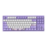 Dareu 达尔优 A87 87键 有线机械键盘 紫色 Cherry红轴 无光