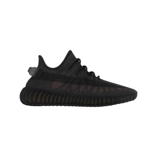 adidas ORIGINALS Yeezy Boost 350 V2 中性休闲运动鞋 GX3791 黑色 36