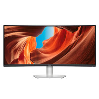 DELL 戴尔 34英寸 曲面显示器 100Hz 内置音箱 Type-C65W反向充电 防蓝光 带鱼屏 1800R  S3423DWC