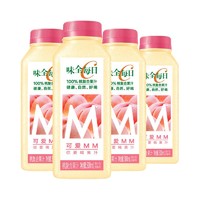 WEICHUAN 味全 每日C复合桃汁300ml*4 100%果汁 冷藏果蔬汁饮料