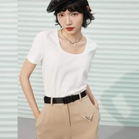 VERO MODA HIGH-T系列 女款棉感T恤 322101043