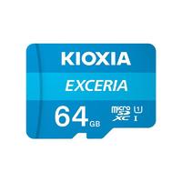 KIOXIA 铠侠 LMEX1L064GC4 Micro-SD存储卡 64GB（UHS-I、U1）