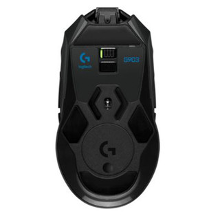 Logitech 罗技 G903 HERO款 2.4G LIGHTSPEED 双模无线鼠标 25600DPI RGB 黑色