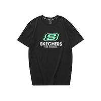 SKECHERS 斯凯奇 中性运动T恤 L122U199/0018 碳黑 XS