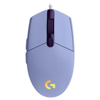 G102 二代 有线鼠标 8000DPI RGB 紫色