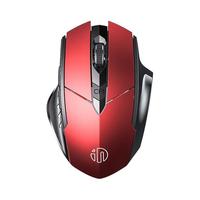 inphic 英菲克 P-M6 电量显示版 2.4G无线鼠标 1600DPI 红色