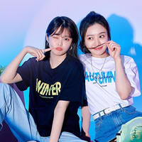 HSTYLE 韩都衣舍 时尚内搭宽松短袖上衣纯棉t恤