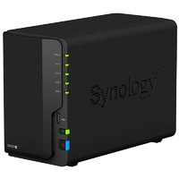 Synology 群晖 DS220+ NAS 企业2盘位网络存储器