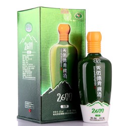 Tian youde 天佑德 青稞酒 海拔 2600 42%vol 清香型白酒 500ml*6瓶 整箱装