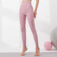 DREAM SLIM 2022春季新款女士瑜伽裤速干镂空运动无缝高腰紧身健身提臀裤