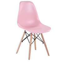 尚爱雅 asy11 现代简约餐椅 粉红色 加厚款