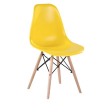尚爱雅 asy11 现代简约餐椅 黄色 加厚款
