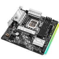 ASRock 华擎 钢铁传奇系列 B660M M-ATX主板（Intel LGA1700、B660）