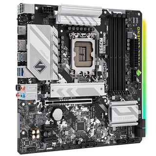 ASRock 华擎 钢铁传奇系列 B660M M-ATX主板（Intel LGA1700、B660）