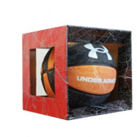 UNDER ARMOUR 安德玛 巴尔的摩地图 橡胶篮球 21520110-960 桔色 7号/标准 满印地图礼盒装