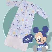 88VIP：Disney 迪士尼 正版儿童成长睡袋宝宝恒温睡袋夹棉保暖防踢被1套