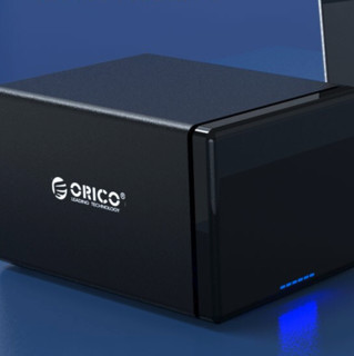 ORICO 奥睿科 3.5英寸 双盘位 SATA硬盘盒 USB 3.0 Type-B NS200RU3