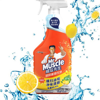 Mr Muscle 威猛先生 厨房重油污净 650g 清爽柠檬