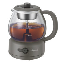 88VIP：Bear 小熊 煮茶壶家用全自动蒸茶器养生办公室小型普洱泡茶壶1L 灰色