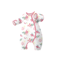 i-baby 10AA08226002P207P14 恒温抗菌纱布睡袋 春夏款 石榴庄园 90码