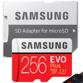 SAMSUNG 三星 MB-MC256G Micro-SD存储卡 256GB（UHS-I、U3）