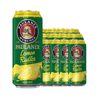 PAULANER 保拉纳 柠檬拉德乐啤酒 500ml*12听 礼盒装