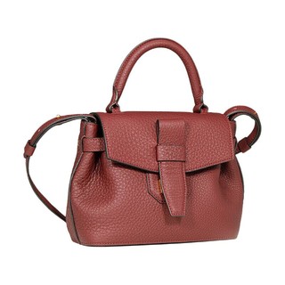 LANCEL 兰姿 CHARLIE系列 女士水牛皮手提包 A08370IRTU 醋栗色 小号