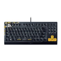 RAZER 雷蛇 黑寡妇蜘蛛X竞技版 机械键盘 87键 绿轴 小黄人联名版