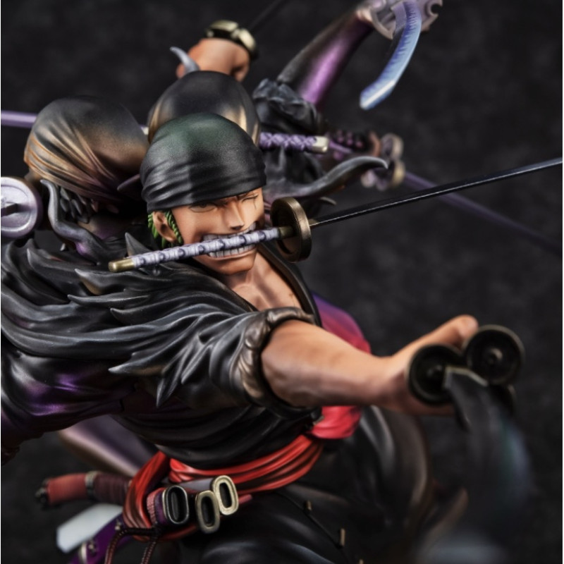 MegaHouse POP 《航海王》索隆鬼气九刀流“阿修罗”手办【报价价格评测